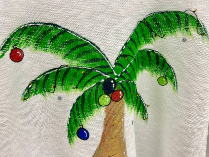 MoMo Sweater - Christmas Palm Tree