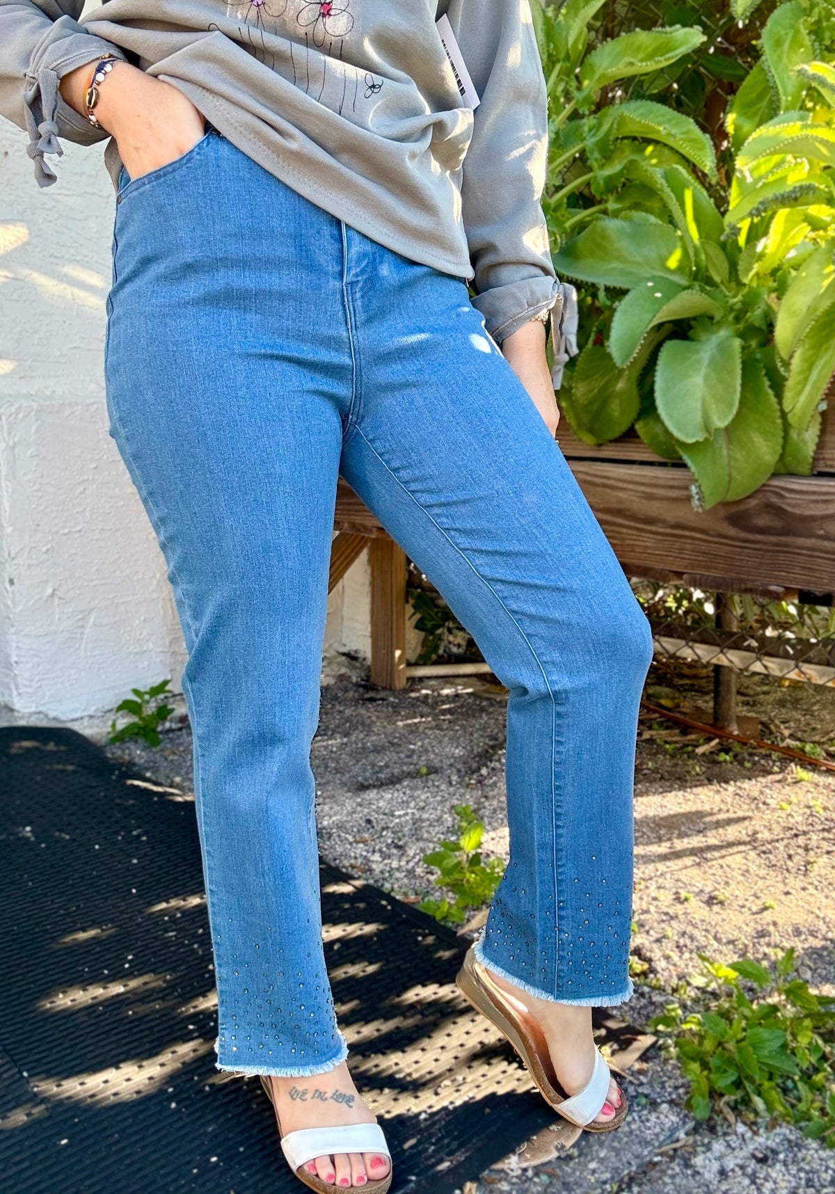 Slimsation Stud Sparkle Jean