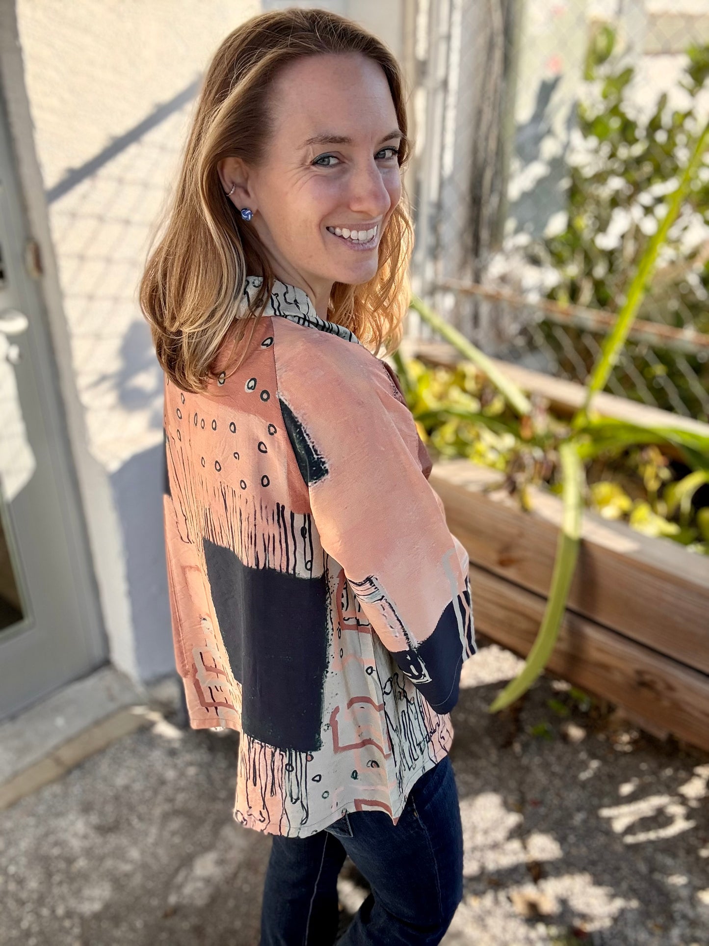 3 Potato 24HTP Cowl Neck Top