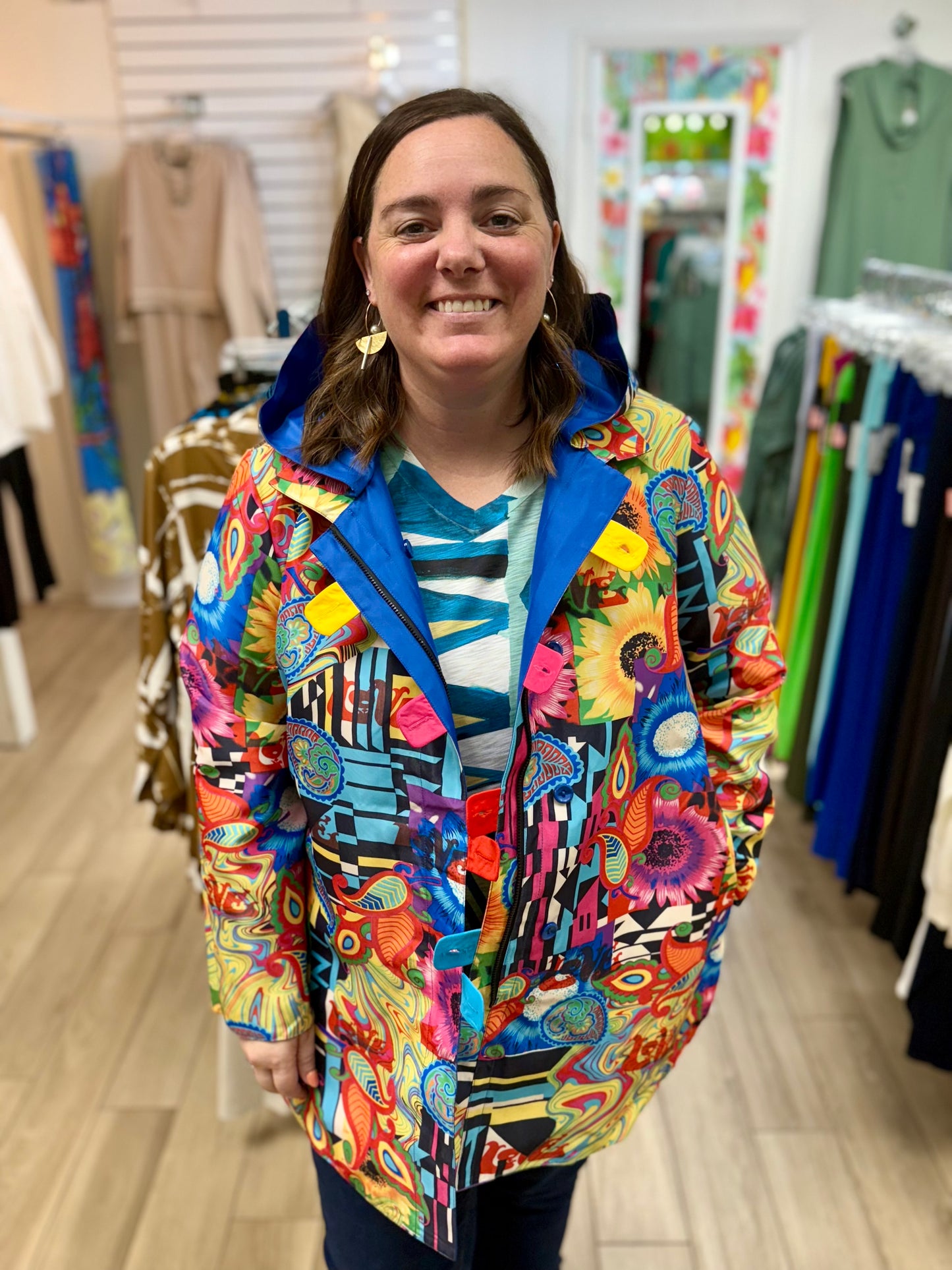 Oopera J3202RW Reversible Rain Jacket