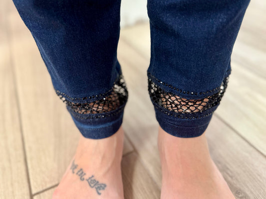 Euro Ethyl P30 Mesh Panel Jeans