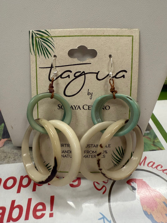 Tagua Bonnie Earring