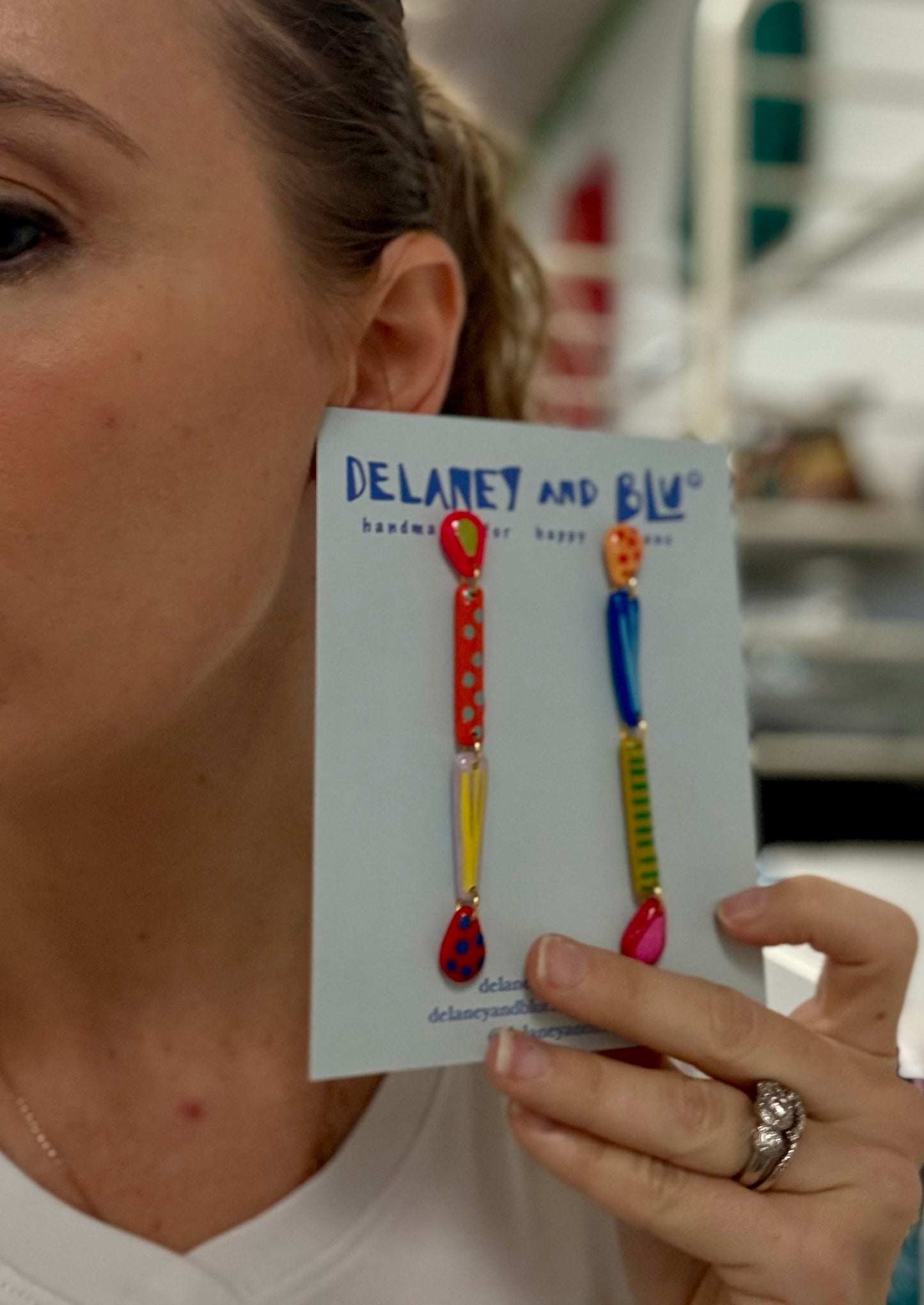 Delaney & Blue Earrings