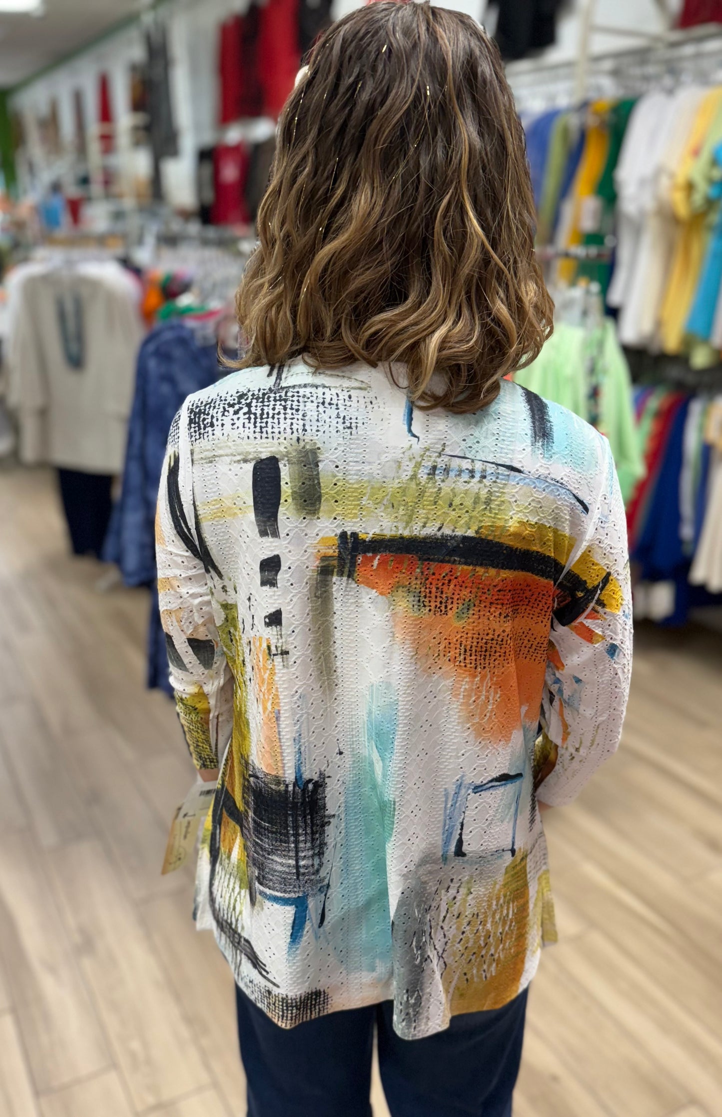 Impulse 794 Eyelet Tank Top Set