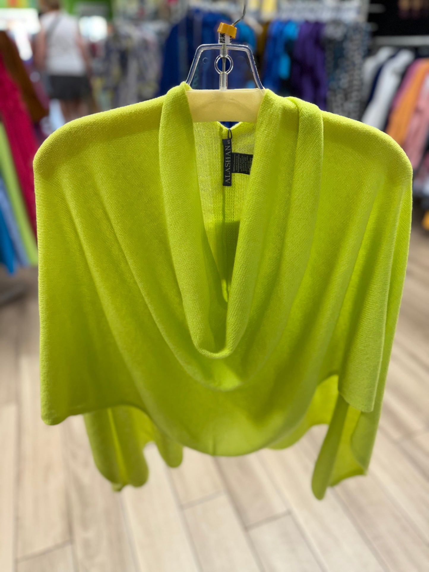 Alashan LS1346 Cashmere Poncho Topper