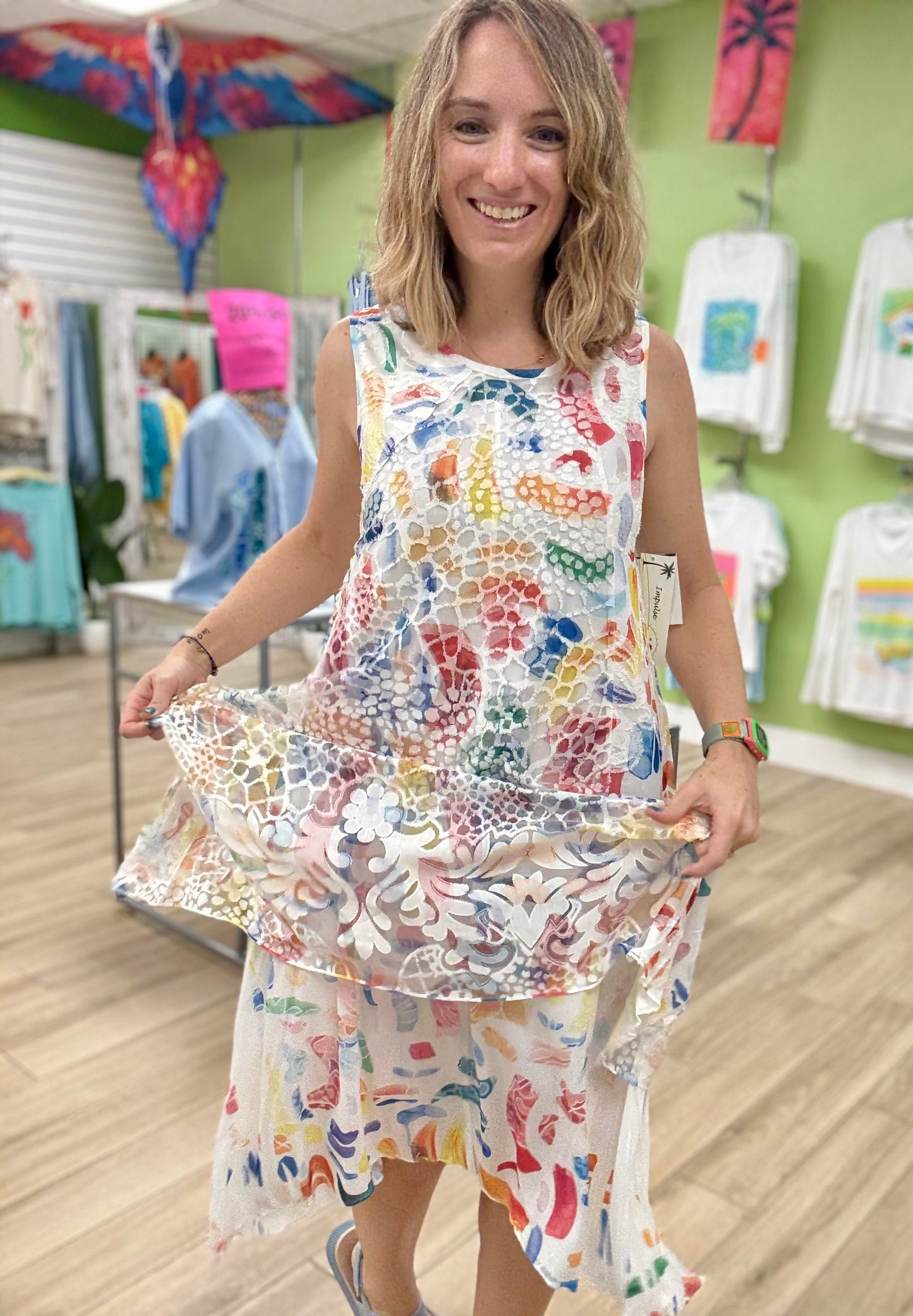 Impulse 568 Layer Tank Dress