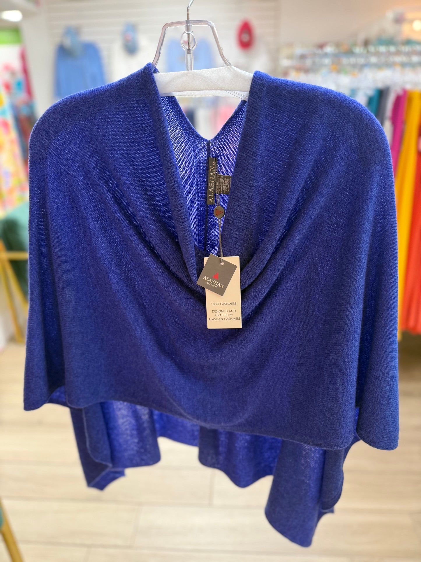 Alashan LS1346 Cashmere Poncho Topper