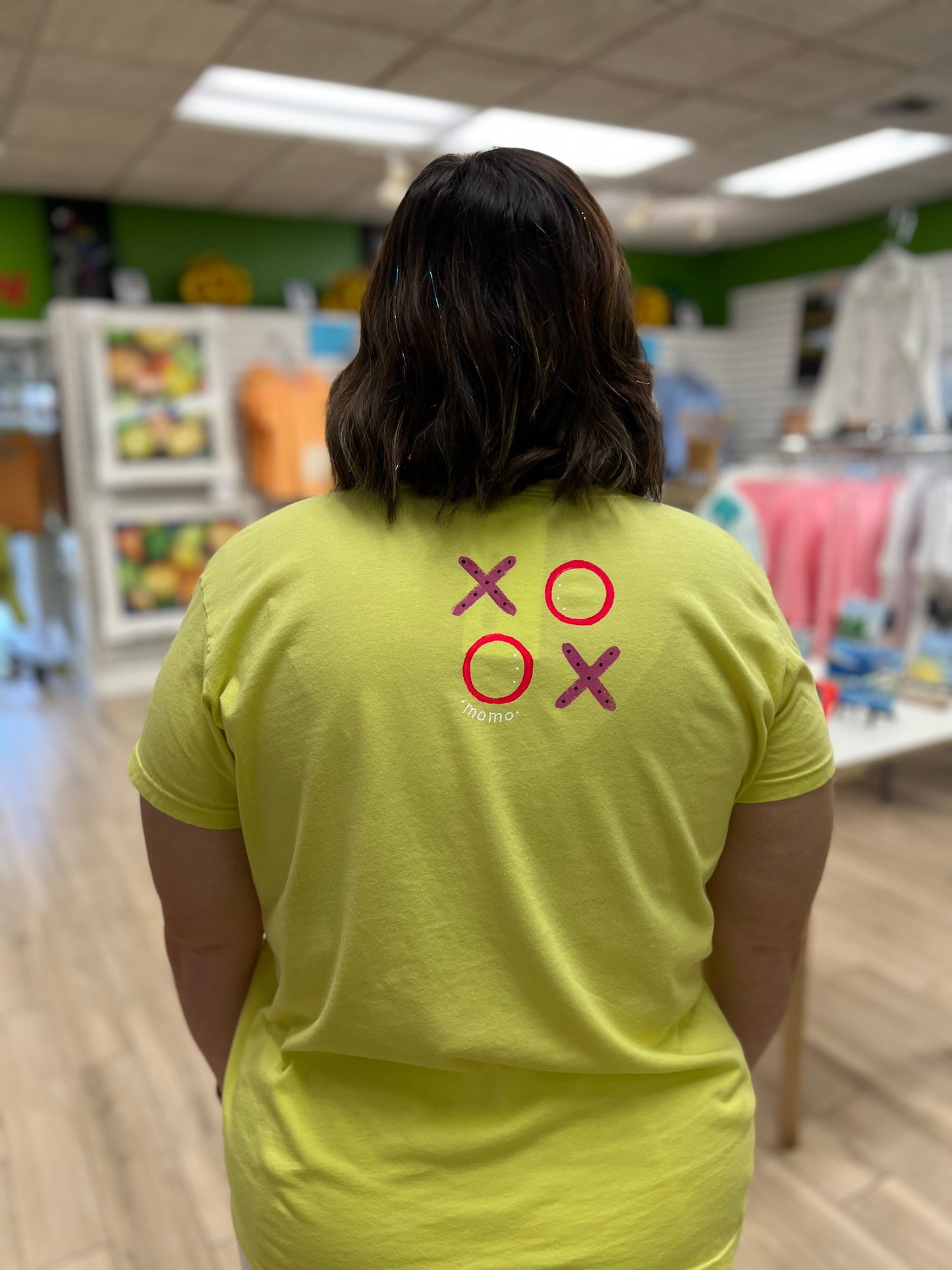 MoMo Painted 8165 Pop Heart Top