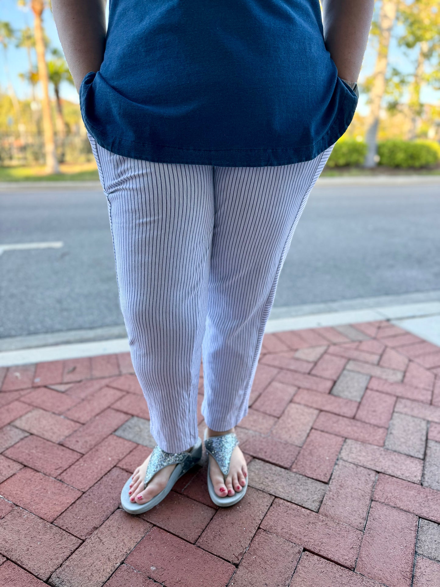 Wild Palms 5608 Denim Stripe Pant