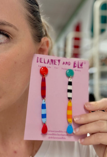 Delaney & Blue Earrings
