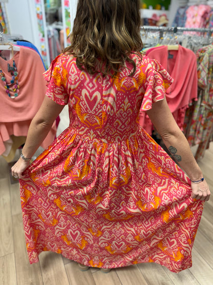 Briton Court Lydia Tiger Maxi Dress