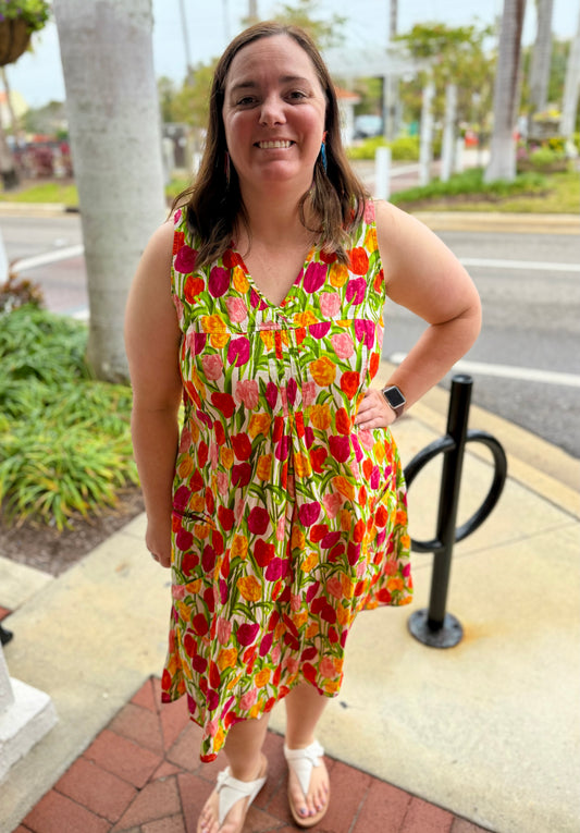 Tulip CV656 Poppie Tulips Dress