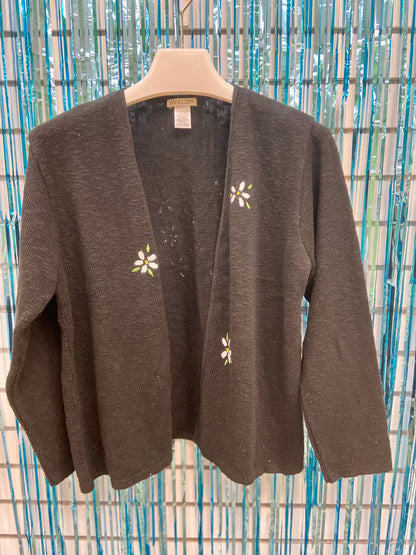 LisaLou Painted Jasmine Burst Sweater