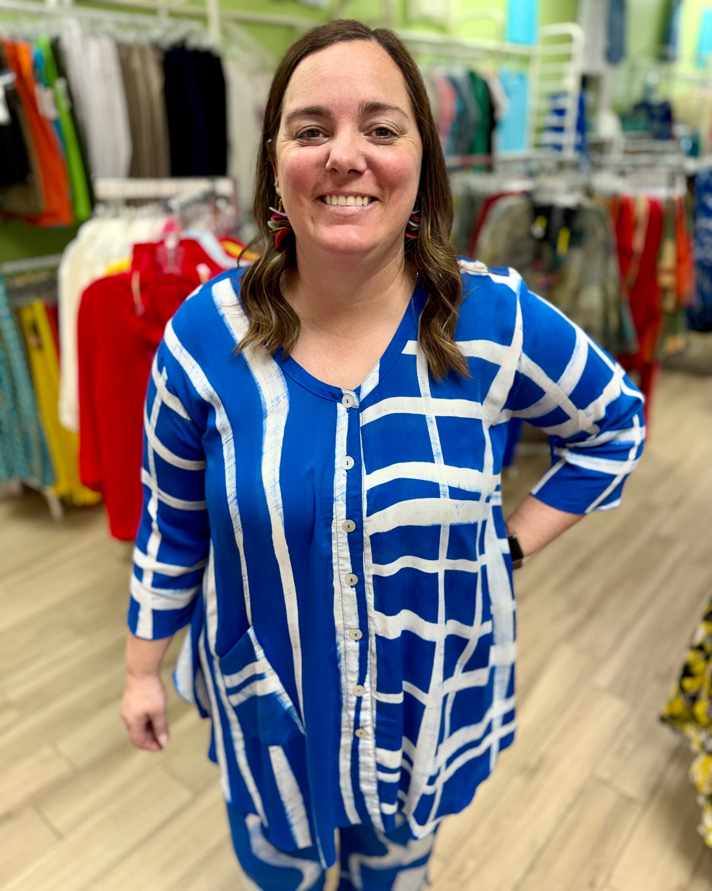 Iguana Aku Tunic Top