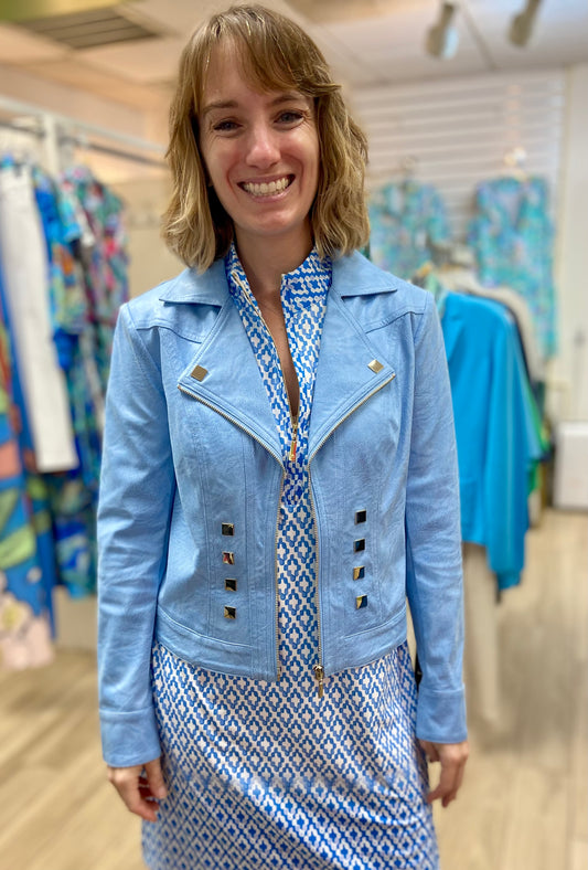 Insight NY BCJ2647DA Powder Blue Jacket