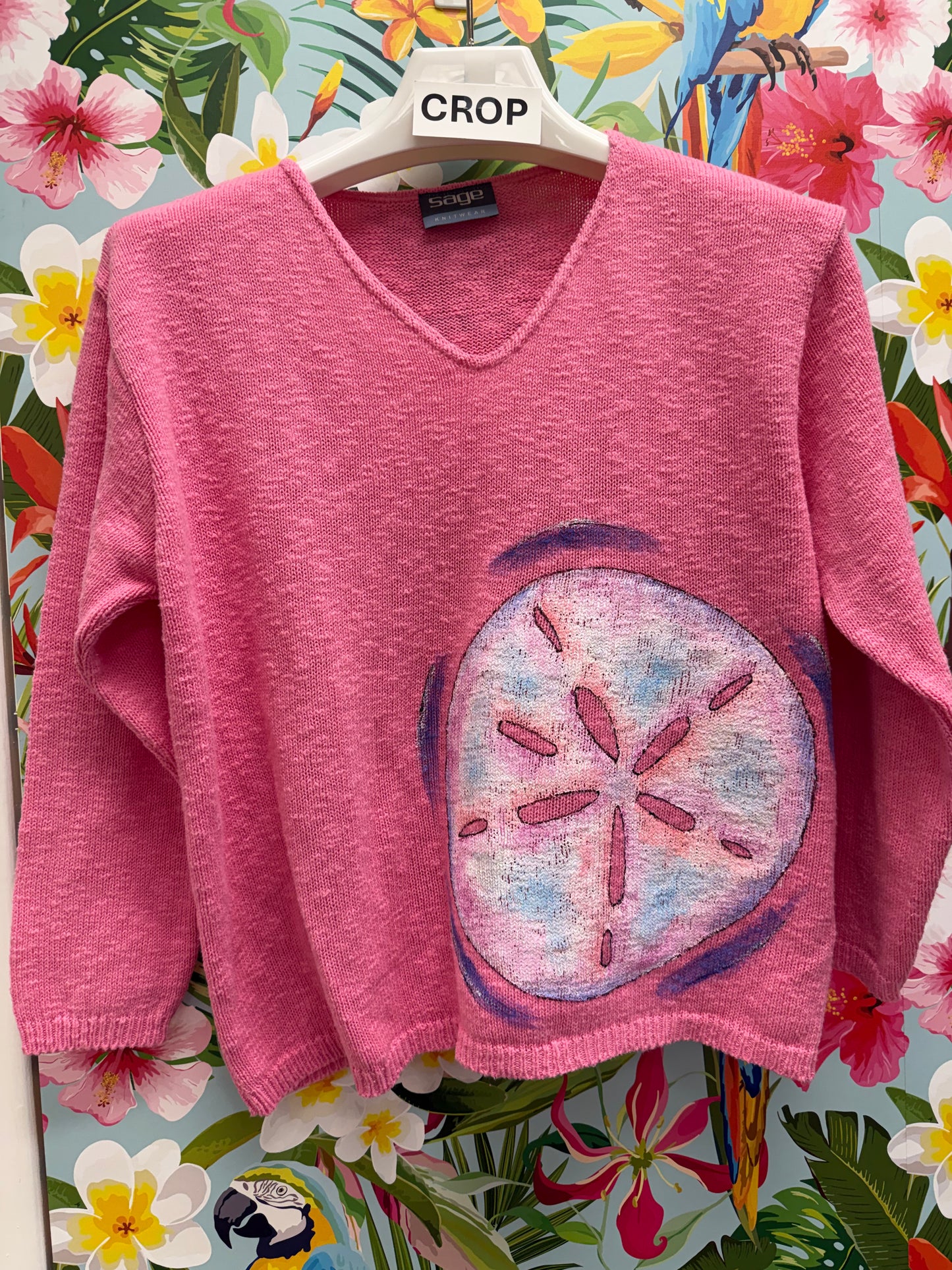 MoMo Sweater - Pastel Sand Dollar
