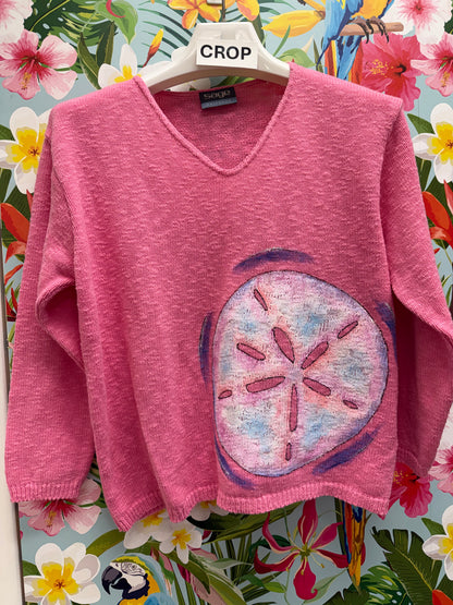 MoMo Sweater - Pastel Sand Dollar