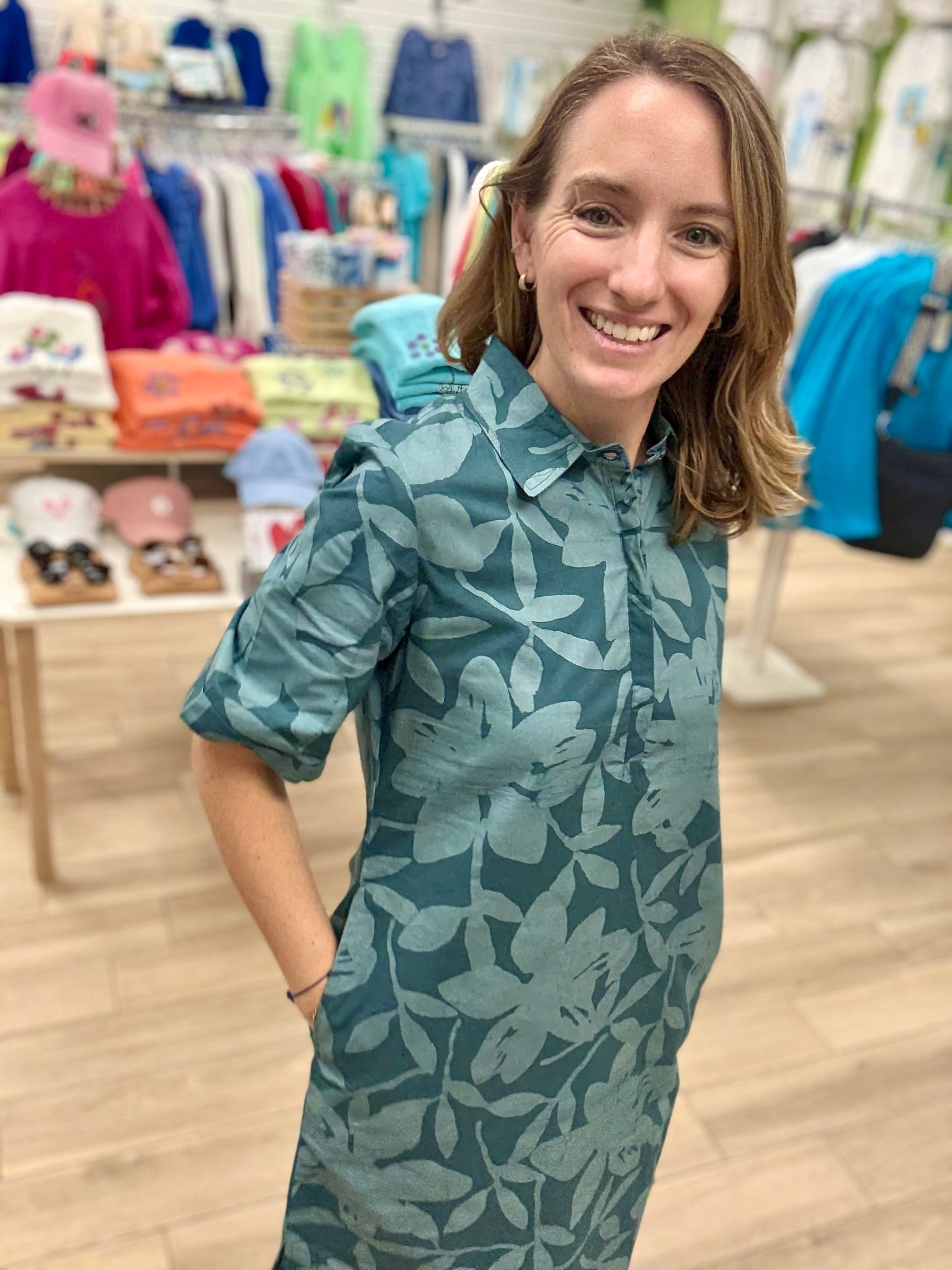 Global Mamas Tema Shirt Dress