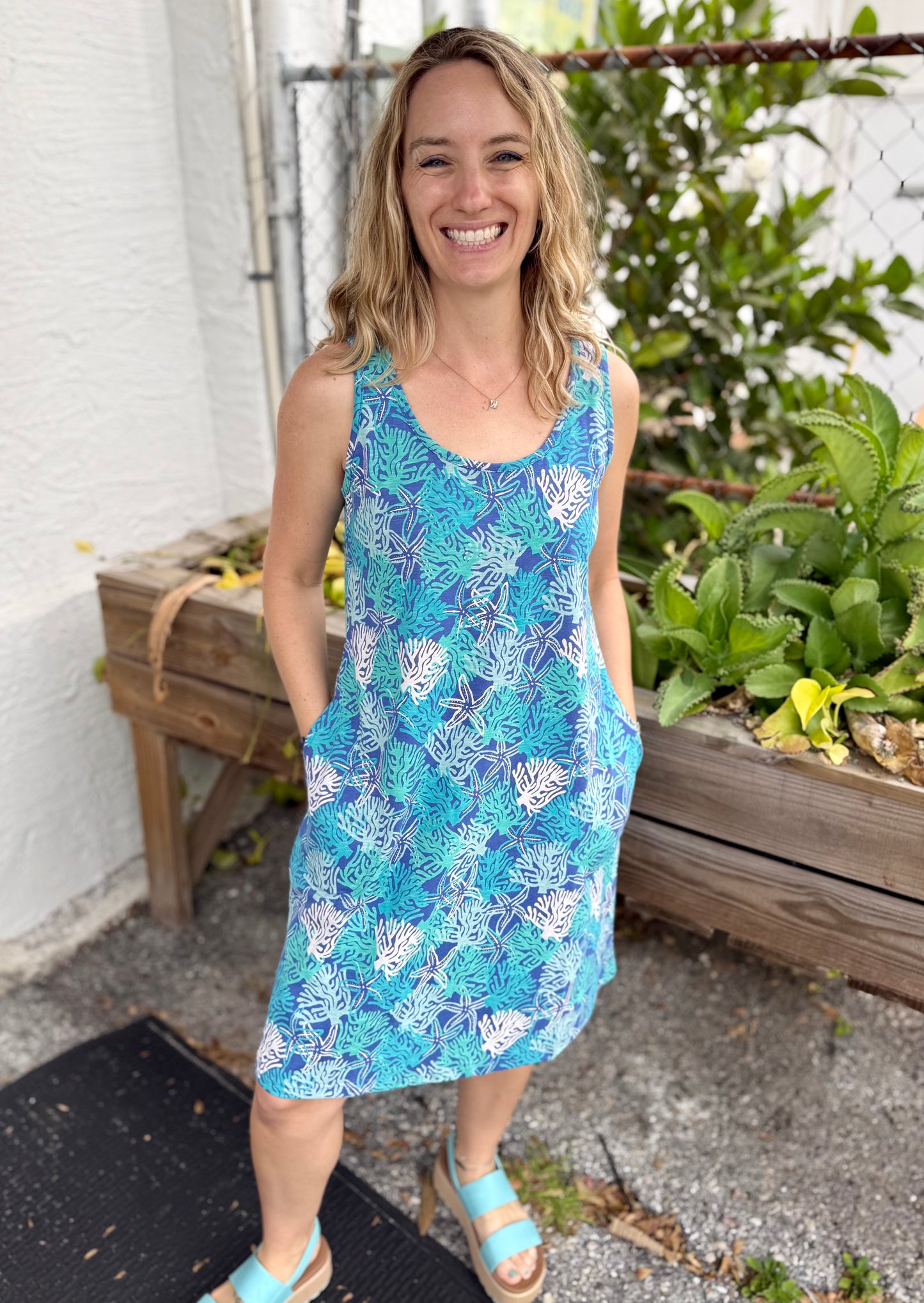 West Indies Wear D5205 Coral Reef Dress