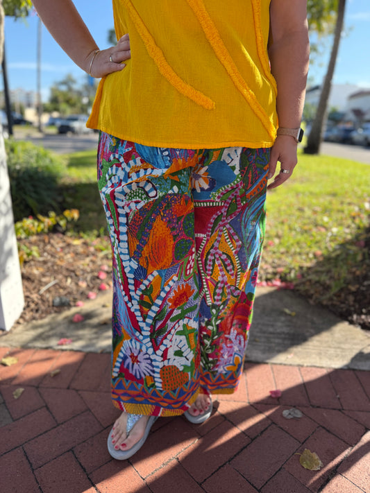 Orientique 4655 Ipanema Print Pant