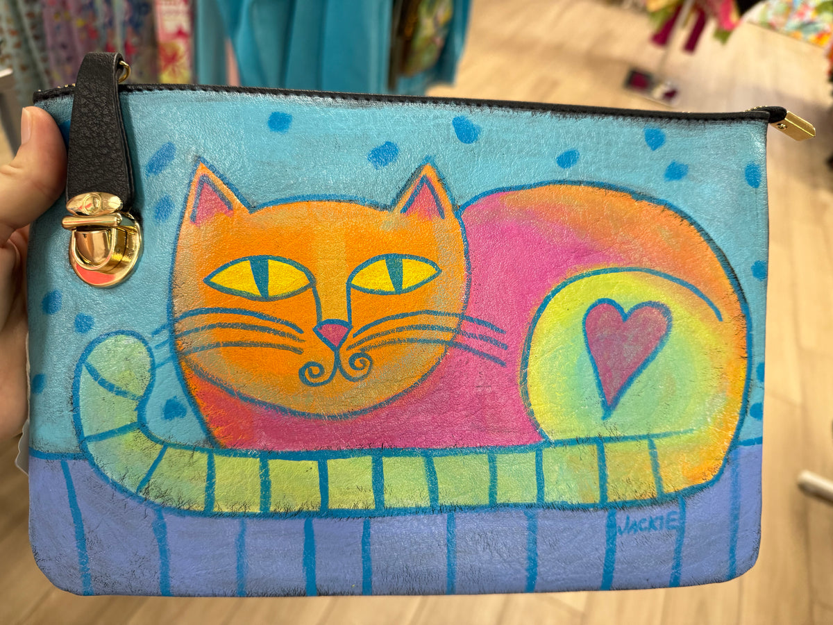 Jackie Ludtke Painted Cat Bags