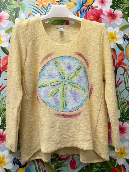 MoMo Sweater - Pastel Sand Dollar