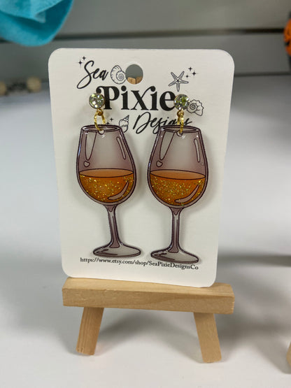 Sea Pixie Drink Earrings