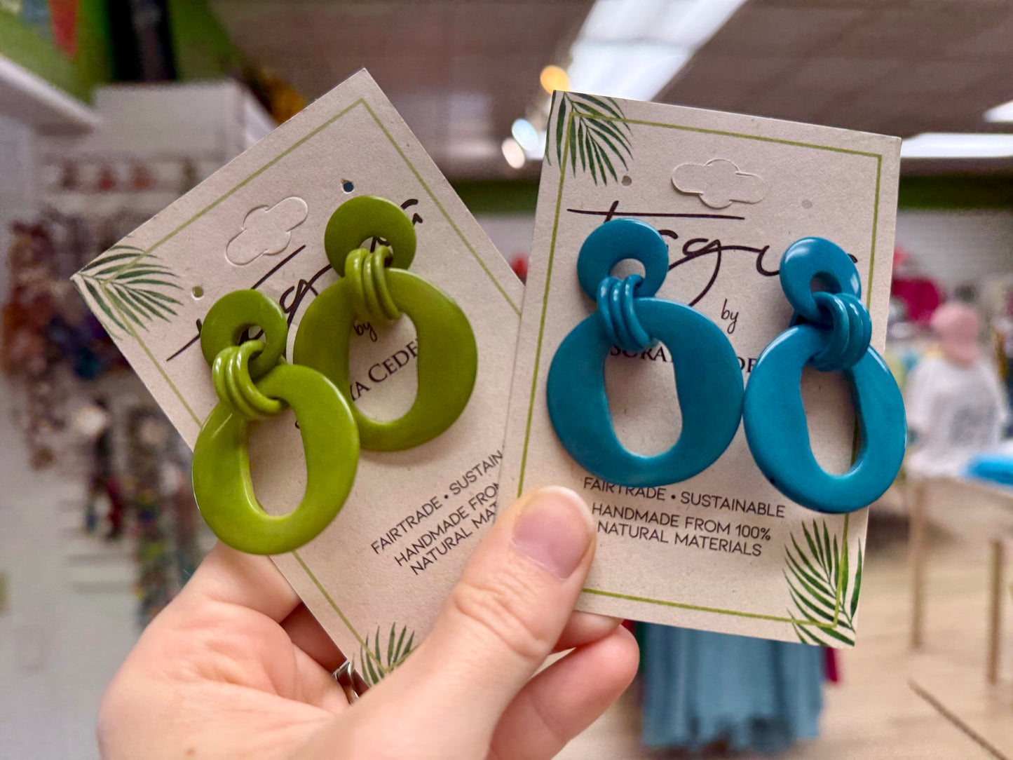 Tagua Wanda Earring