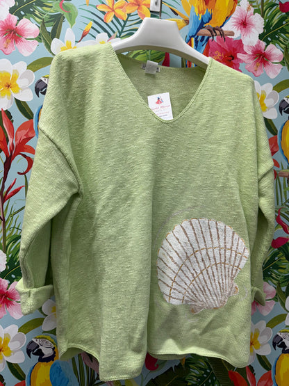MoMo Sweater - Sea Shell