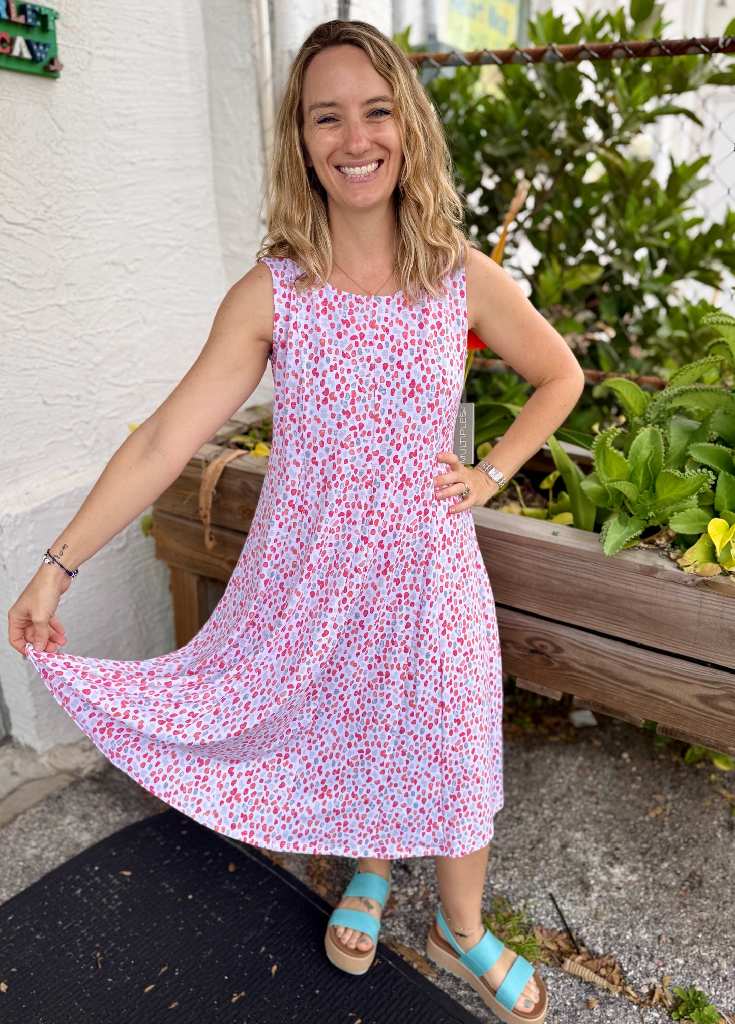 Multiples M26104DM Panel Dress