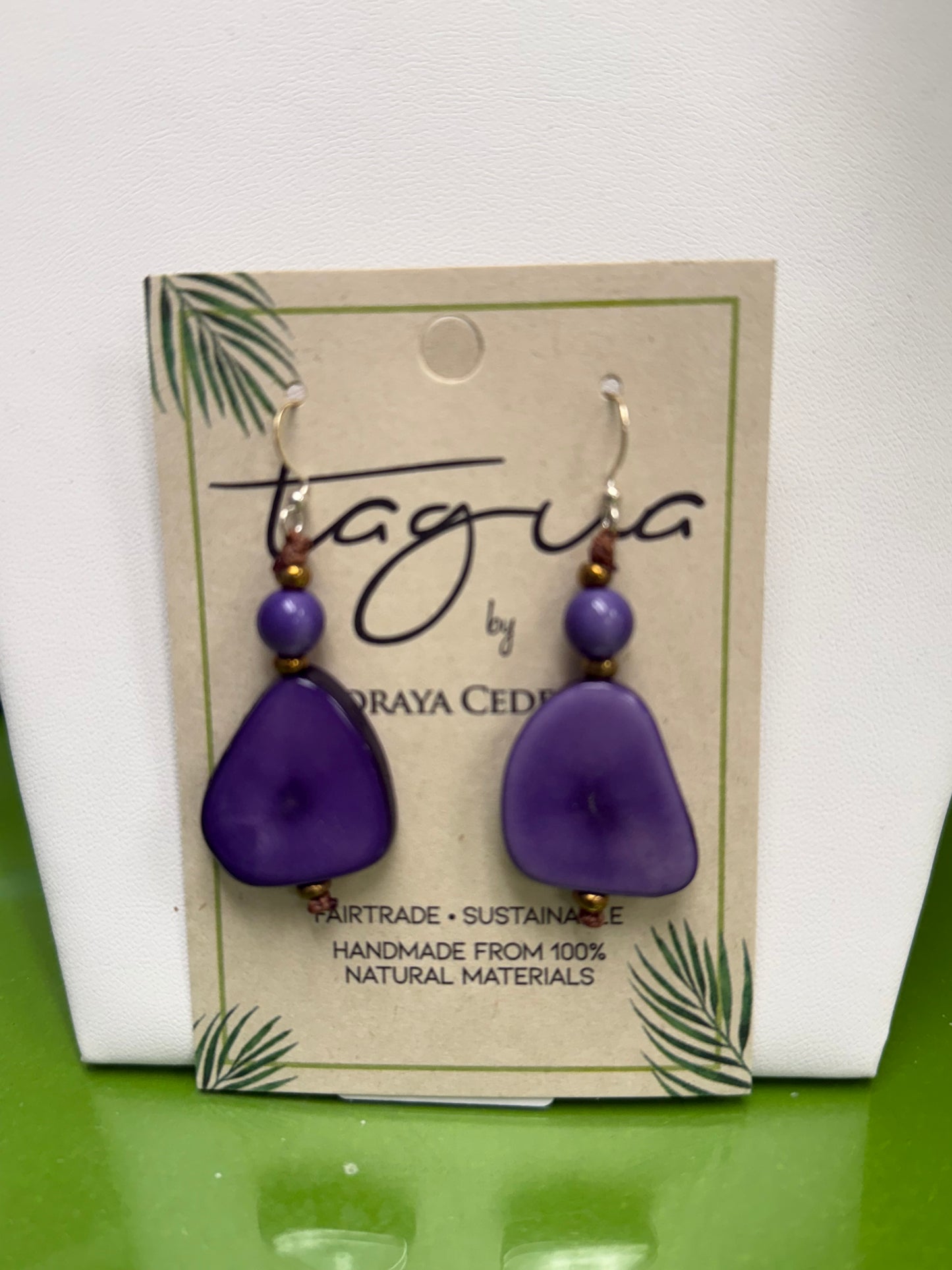 Tagua Alma Earring