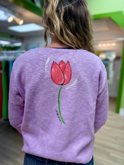 MoMo Sweater - Tulip Trio