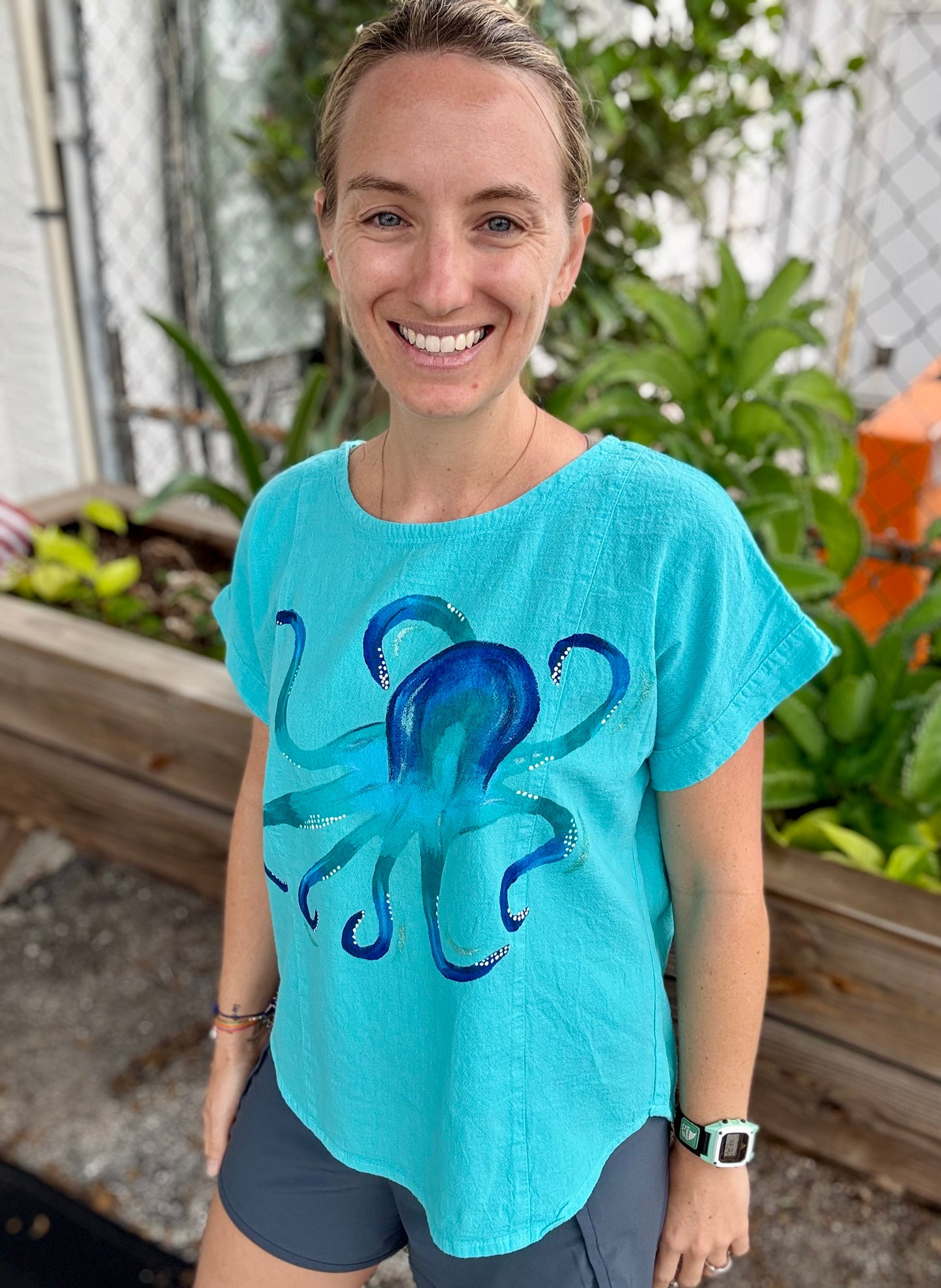 MoMo Painted Octopus Top