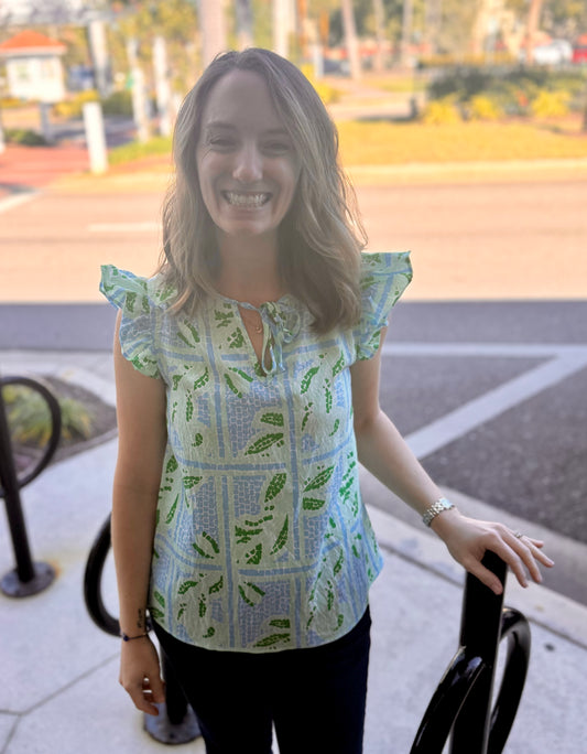 Mary Square Lydia Top