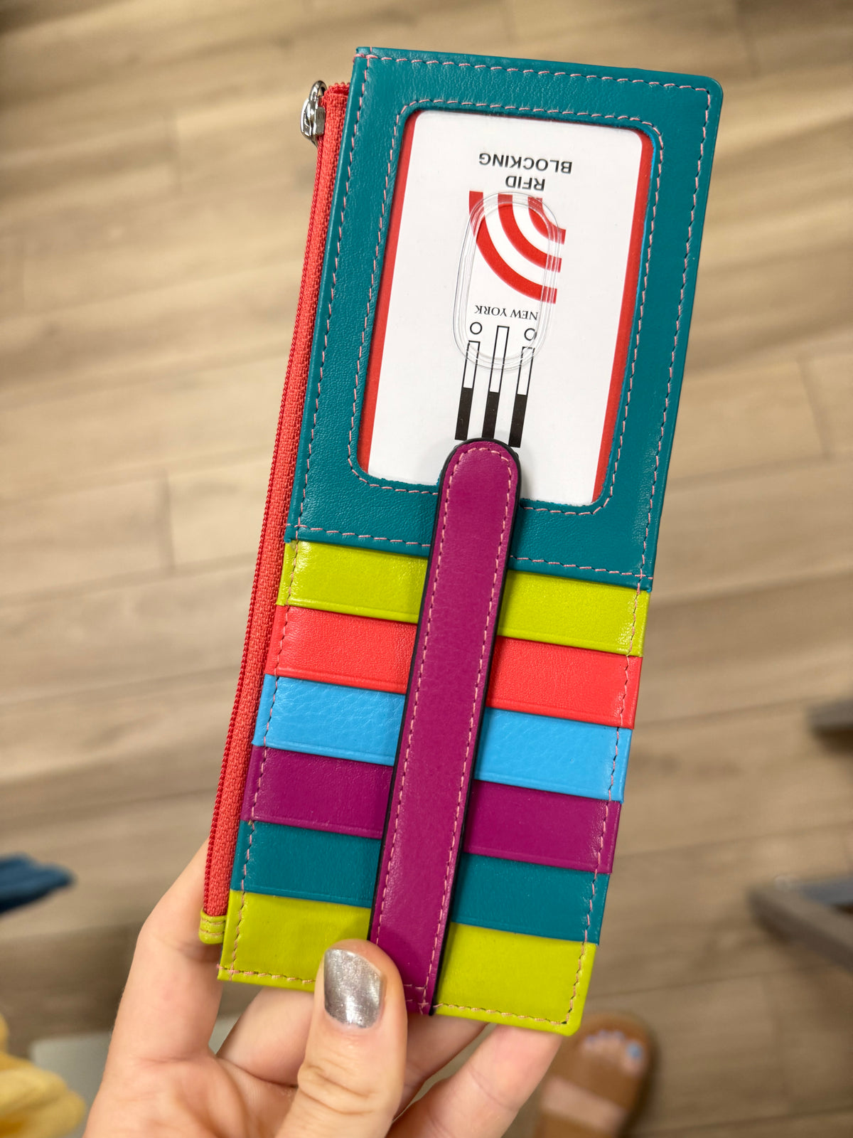 ILI Double Sided RFID Credit Card Wallet