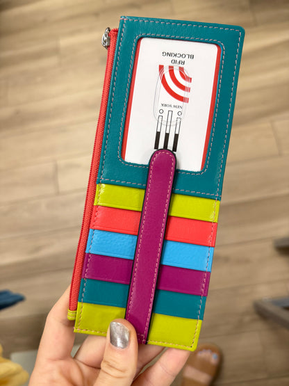 ILI Double Sided RFID Credit Card Wallet