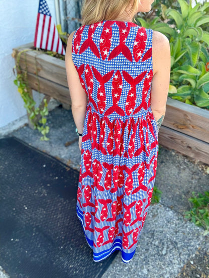 Briton Court Jenny Fish Maxi Dress