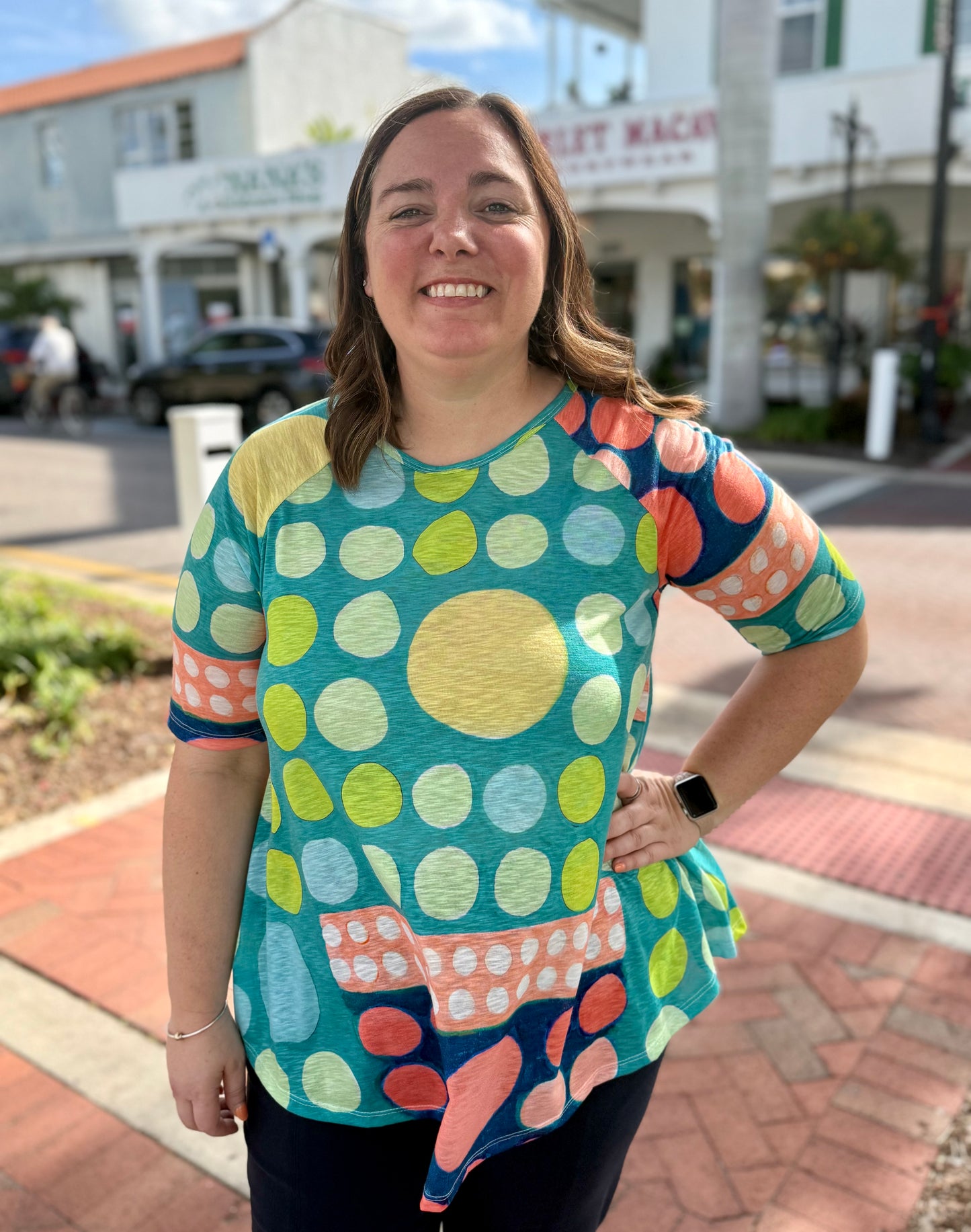 Jess & Jane 66 Raglan Sleeve Top