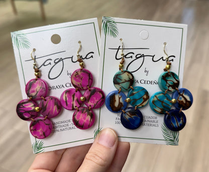 Tagua Storm Earring