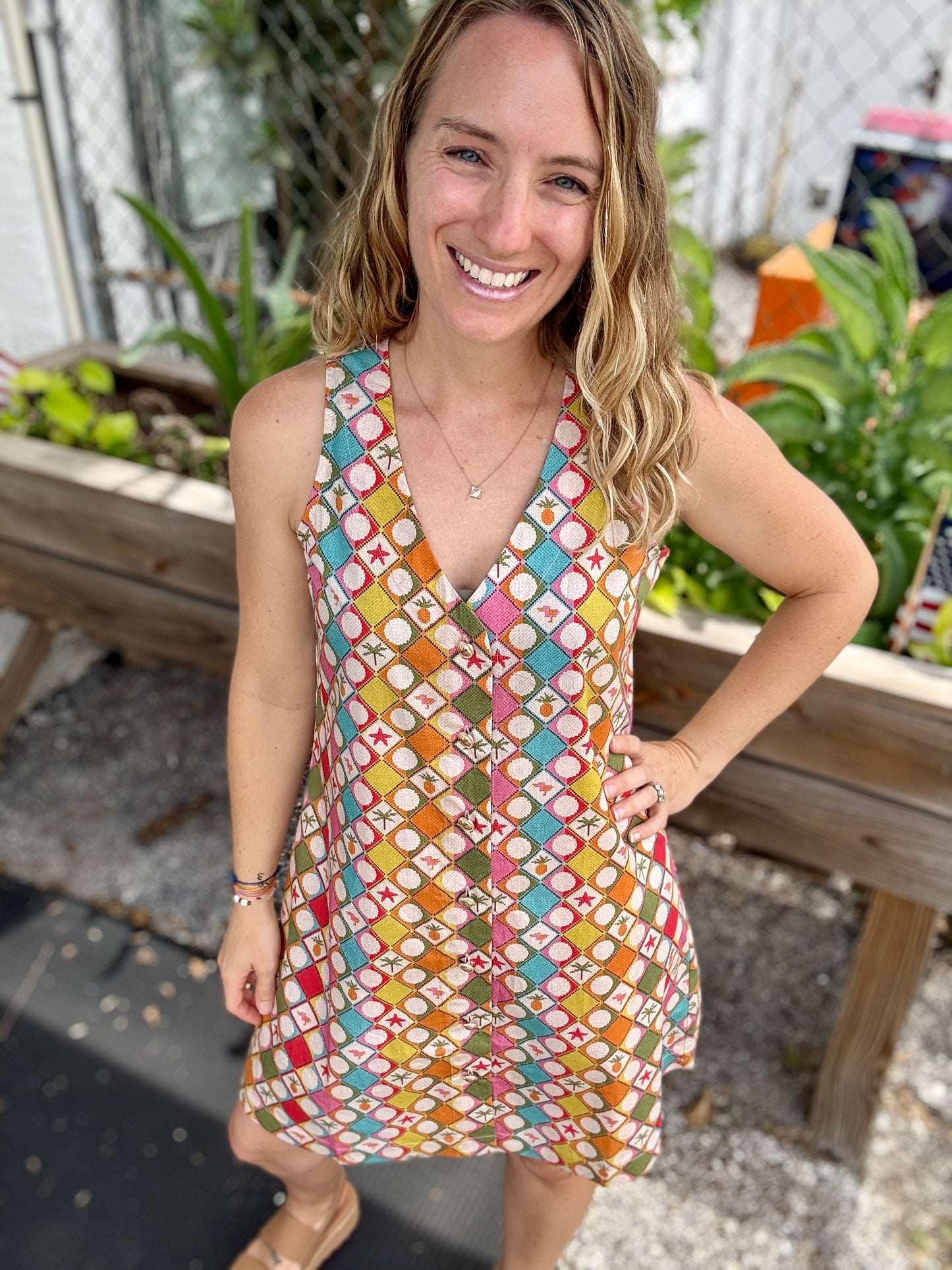 Briton Court Myla Tropical Dress
