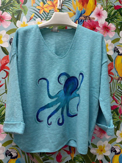 MoMo Sweater - Octopus
