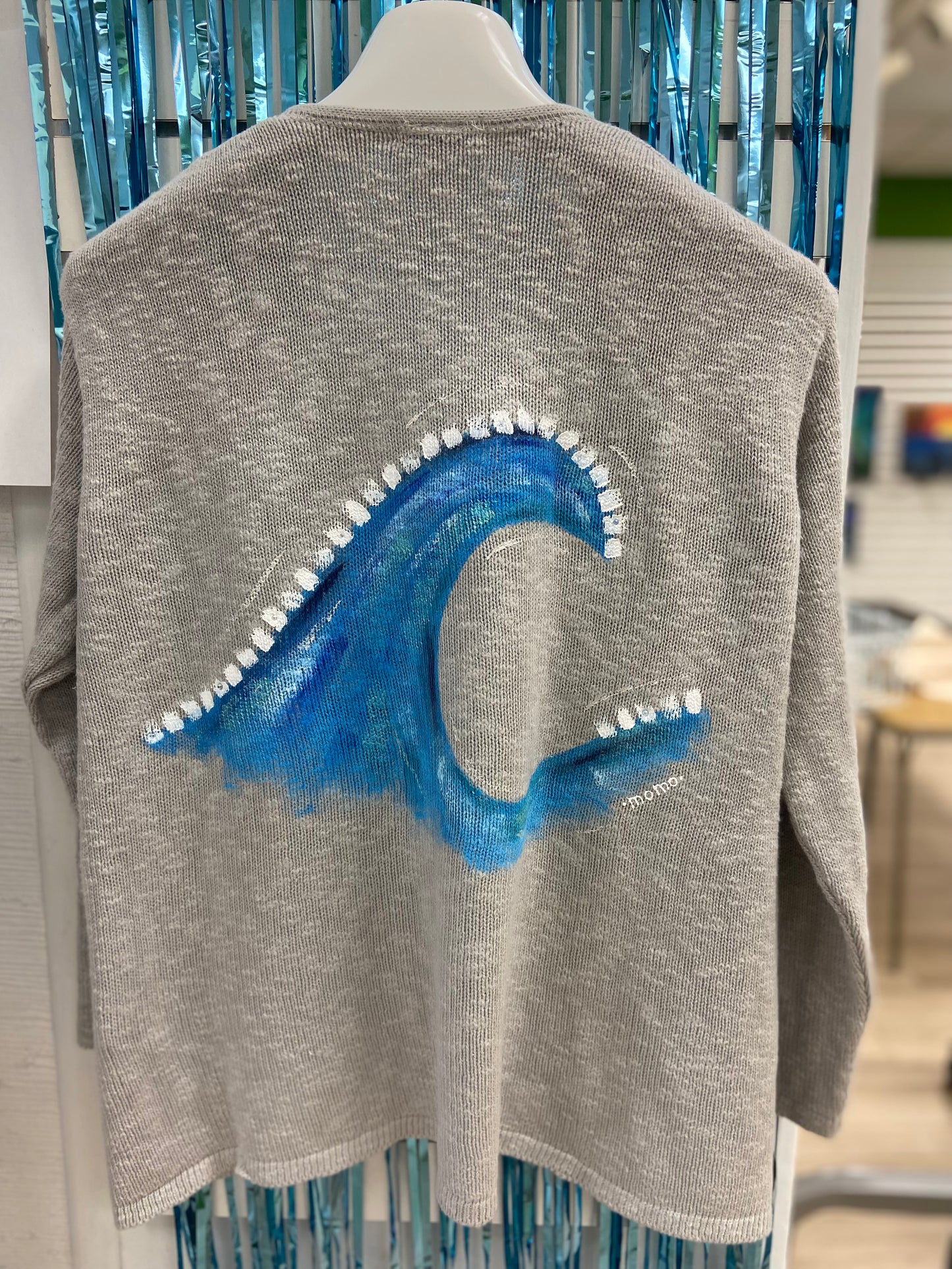 MoMo Sweater - Sea Spray