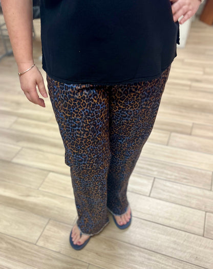 Slimsation Leopard Wide Jean