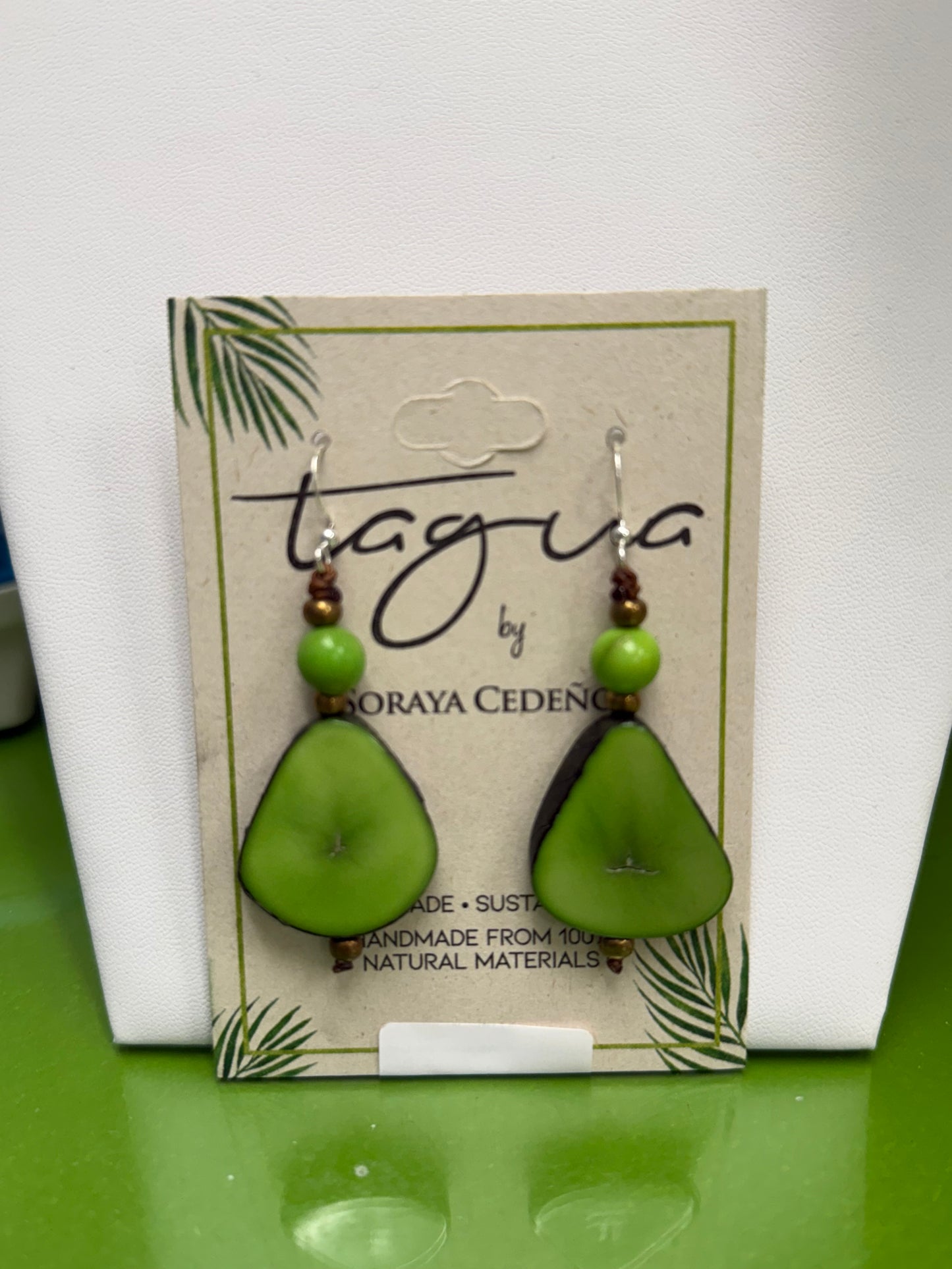 Tagua Alma Earring