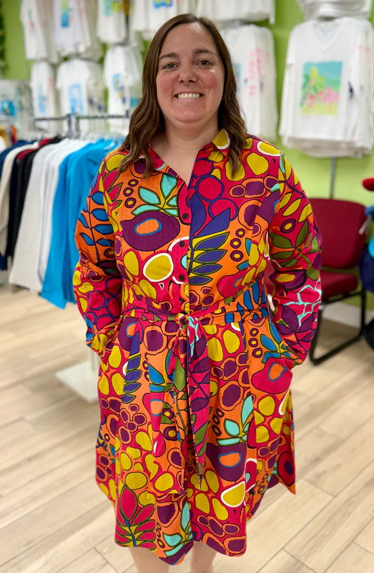 Tulip Orchard Galapagos Dress