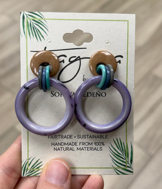 Tagua Freya Earring