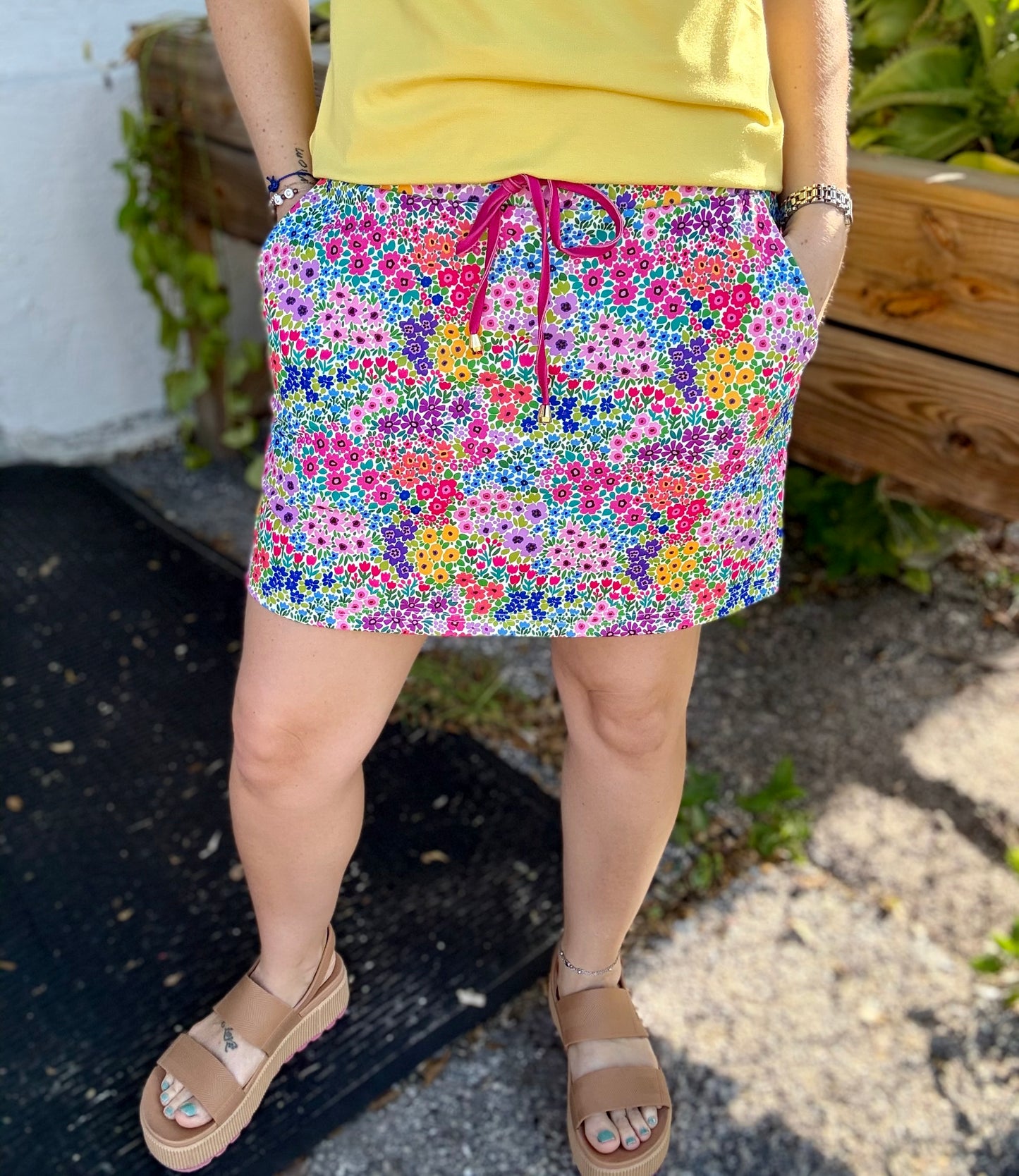 Jess Lea Print Skort