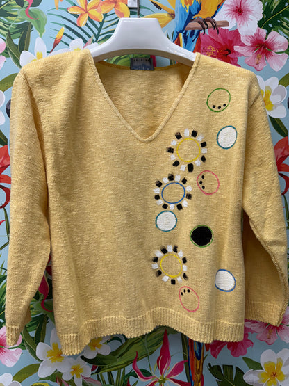 MoMo Sweater - Happy Daze Dots