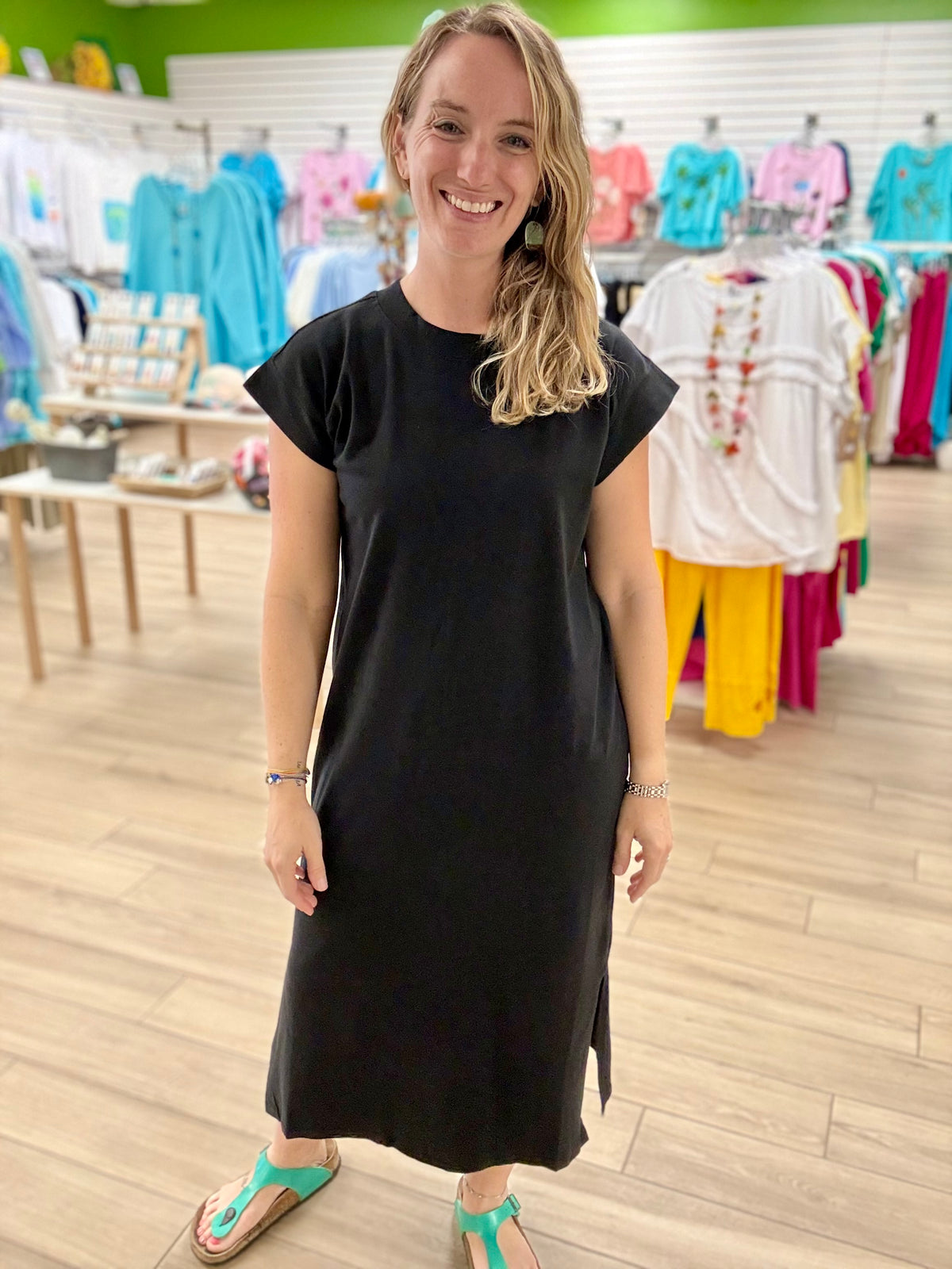Zenana Cotton Midi Dress