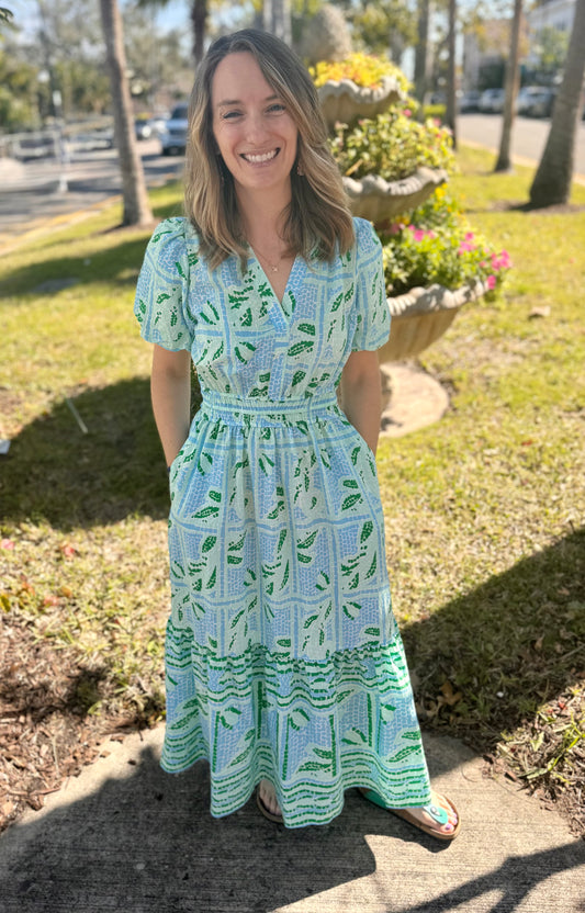 Mary Square Tracey Maxi Dress